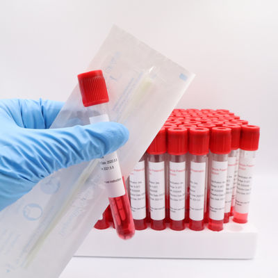 Coronavirus Specimens PET Blood Specimen Tubes 4ml
