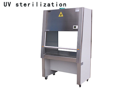 การป้องกันระดับ 100 BSC Biosafety Cabinet การฆ่าเชื้อด้วยรังสียูวี