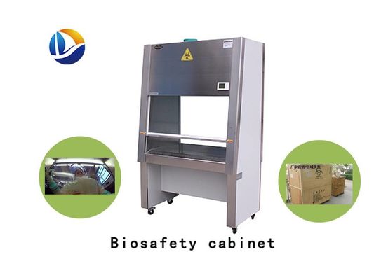 ตู้ความปลอดภัยทางชีวภาพ 304SS ตู้ปลอดเชื้อ BSC Biosafety