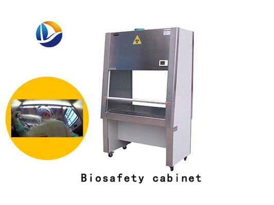 ตู้ความปลอดภัยทางชีวภาพ 304SS ตู้ปลอดเชื้อ BSC Biosafety