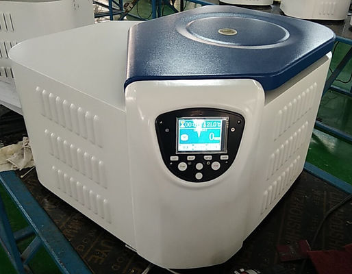 จอแสดงผล LCD เครื่องหมุนเหวี่ยงแช่เย็นความเร็วสูง 12000 รอบต่อนาที